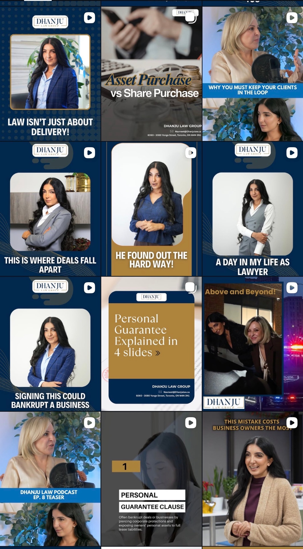 Legal · Authority & Trust content portfolio by Next Up Marketing